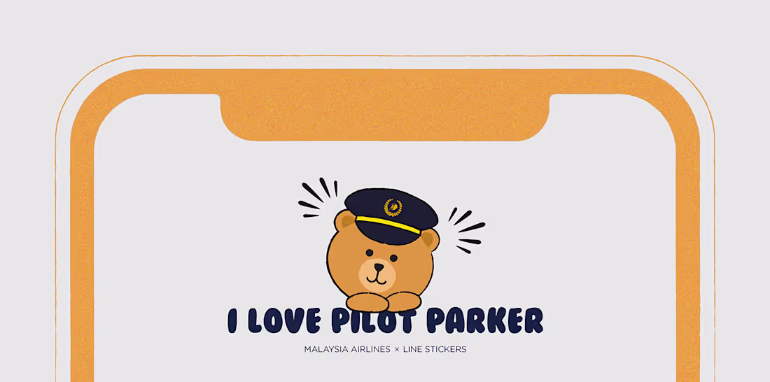 Cover image for Chat Stickers for Malaysia Airlines