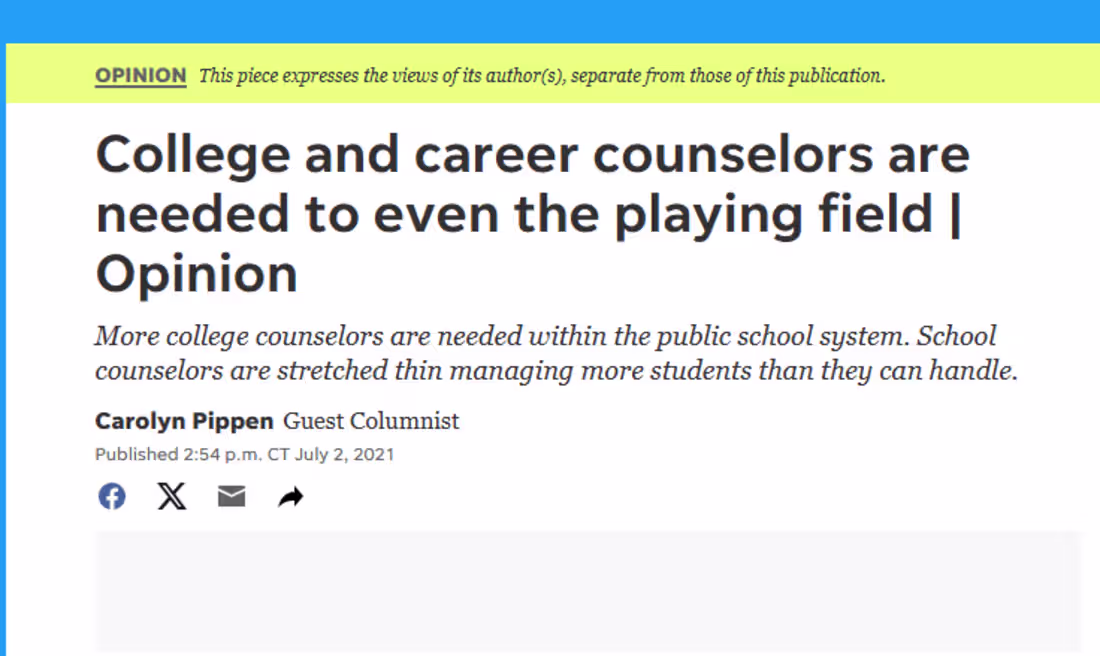 Cover image for Education Op-Ed Published in The Tennessean