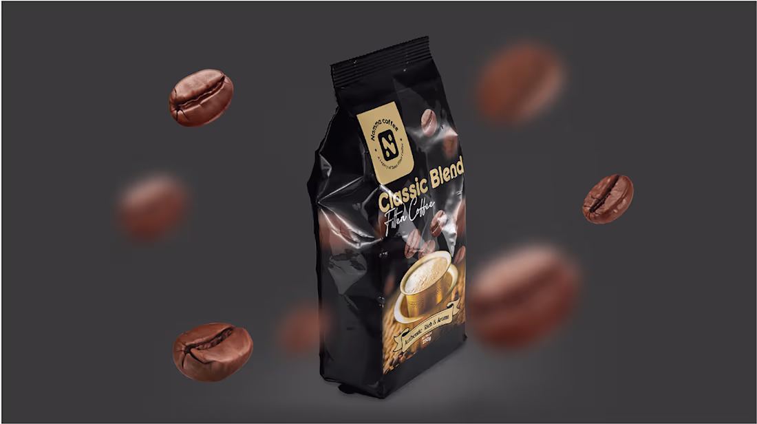 Cover image for Classic Blend Tea Package Cover design :: Behance