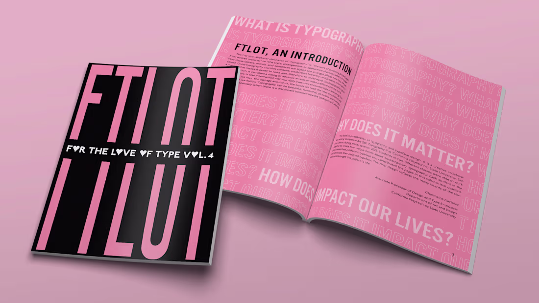 Cover image for For The Love Of Type