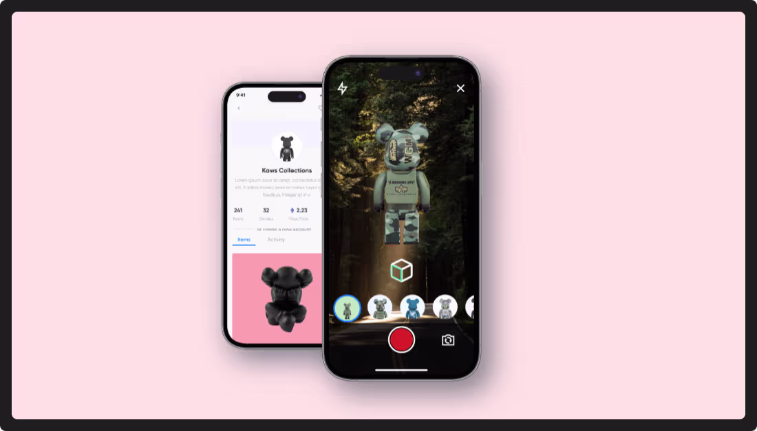 Cover image for UX Design for Quarky's AR NFT Marketplace