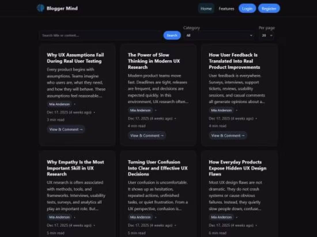 Cover image for I created this website using