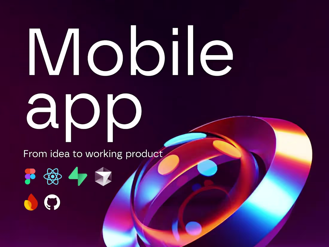 Cover image for Mobile Application design and/or development