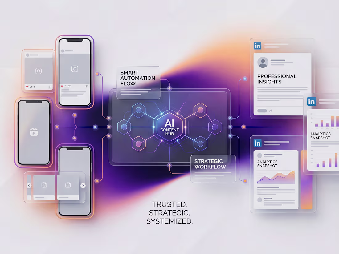 Cover image for AI-Powered Social Media & Content Systems for Scalable Growth