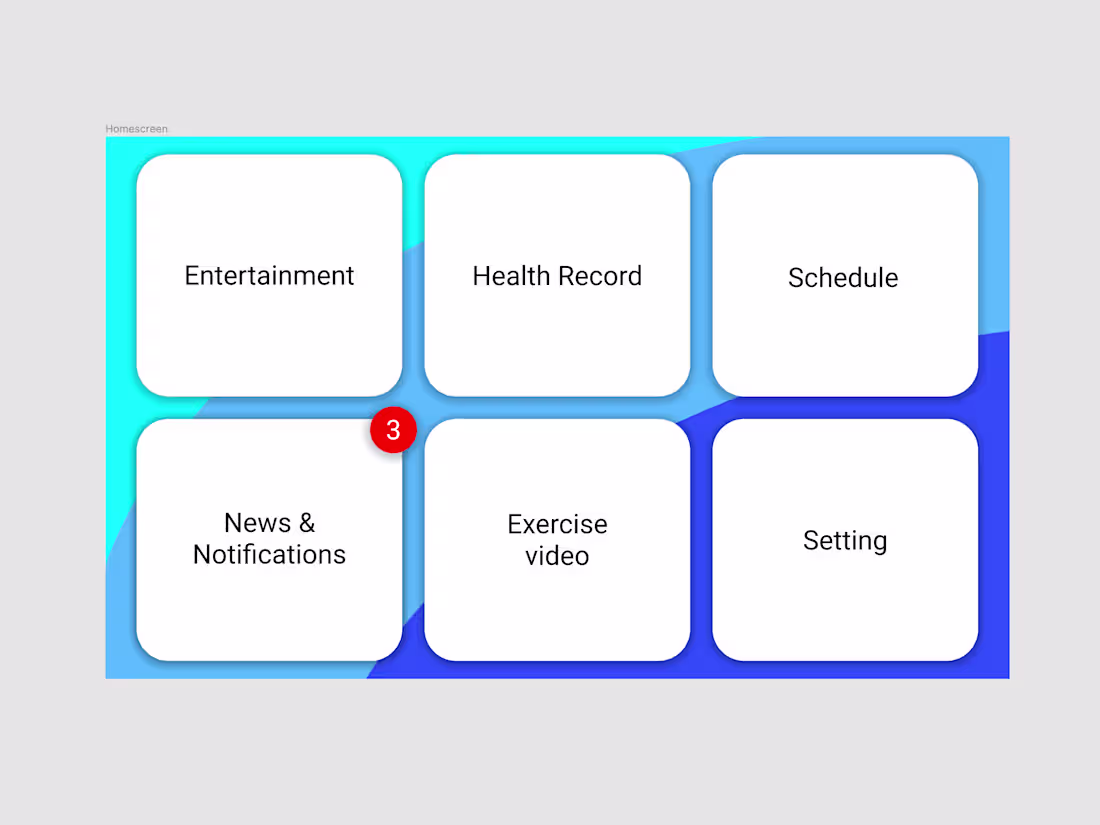 Cover image for Prototype of an Elderly/senior user-focused tablet app
