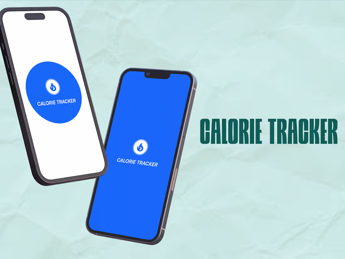 Cover image for Calorie tracker app design
