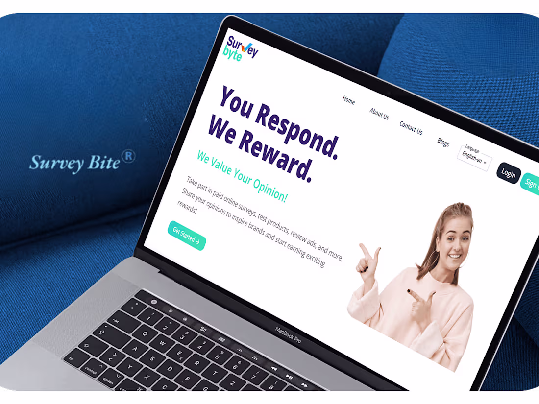 Cover image for SurveyByte - Online survey platform for survey takers