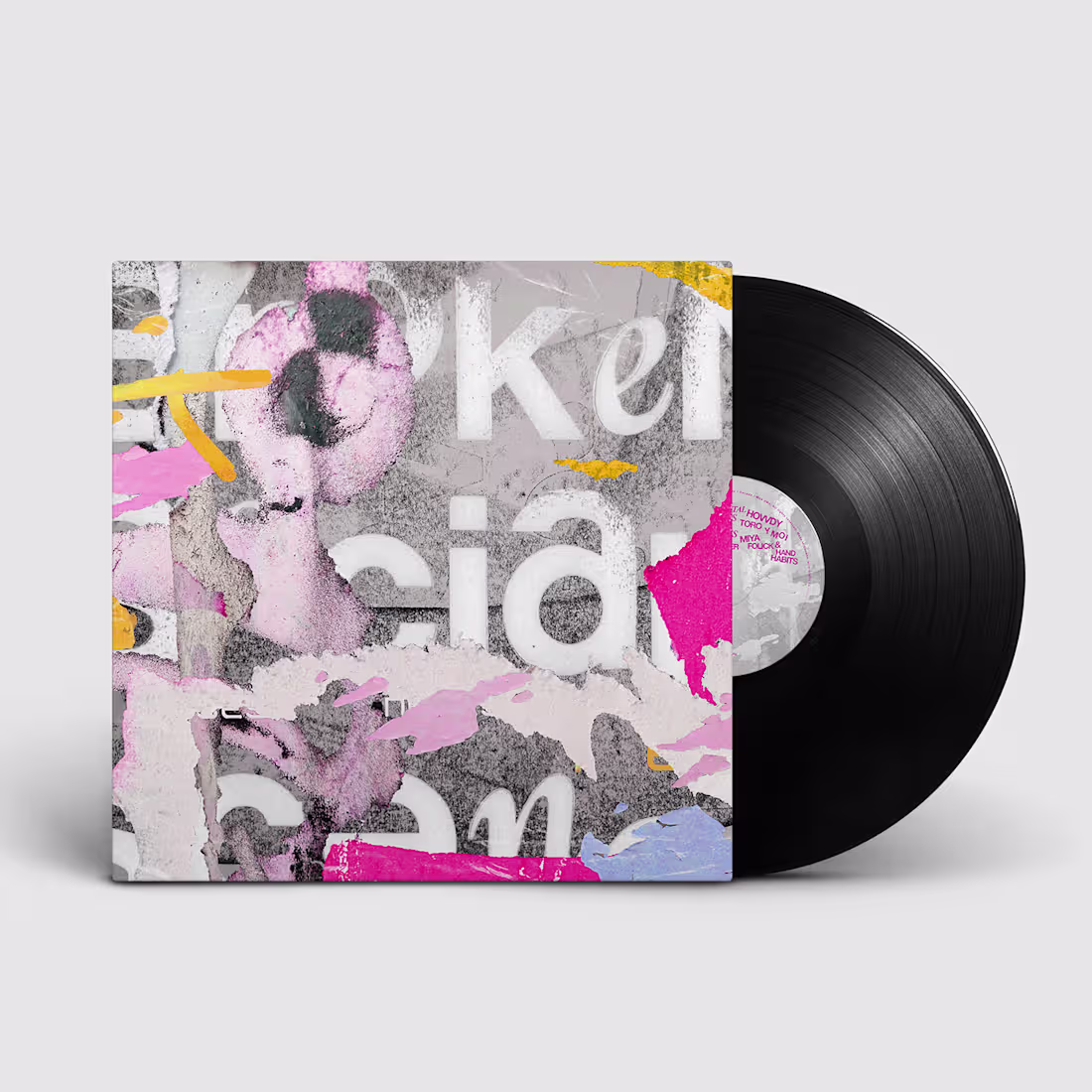 Cover image for BROKEN SOCIAL SCENE // ANTHEMS Vinyl Design