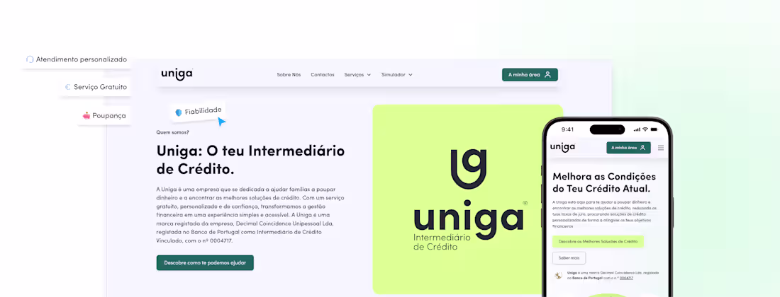 Cover image for Uniga - Intermediário de Crédito