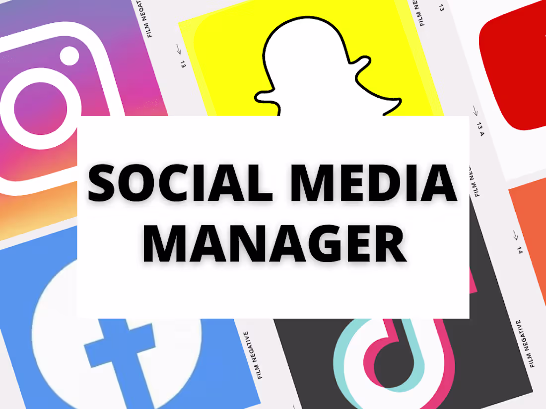 Cover image for Social Media Marketing Manager