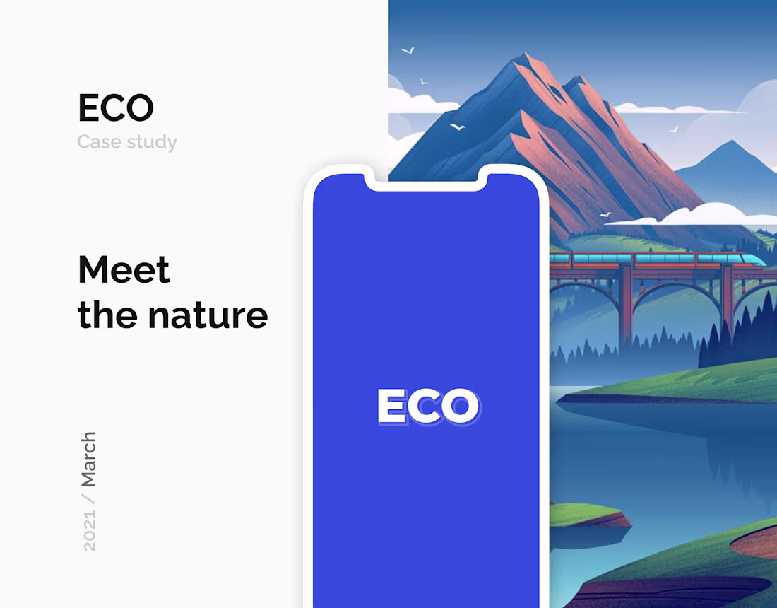 Cover image for ECO APP | UI/UX