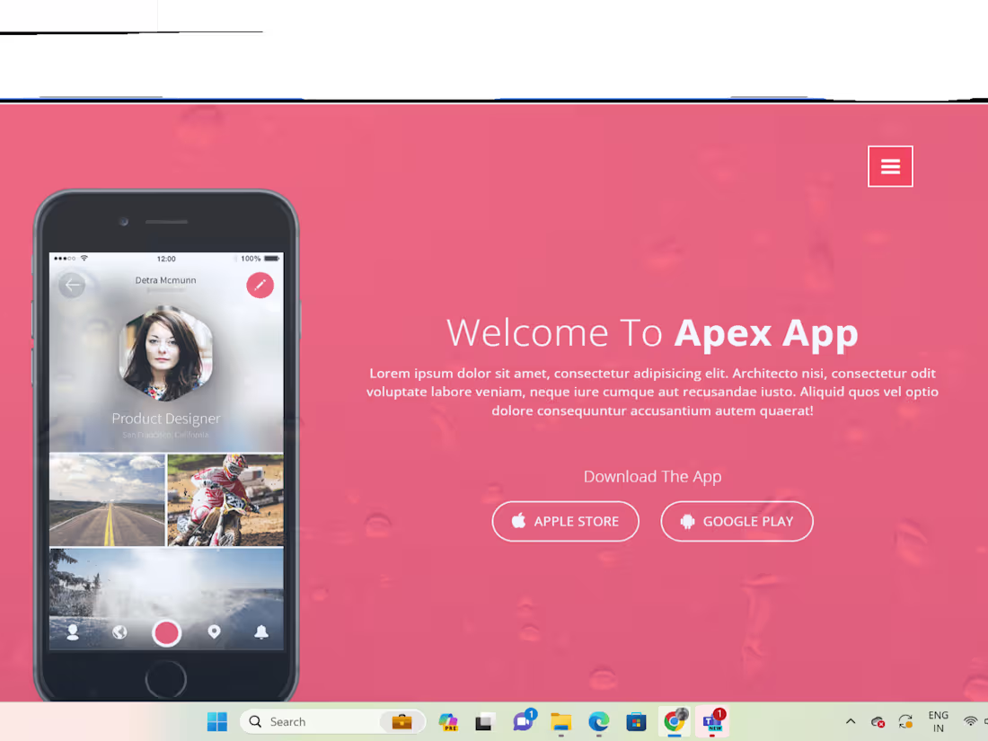Cover image for Apex App : Home