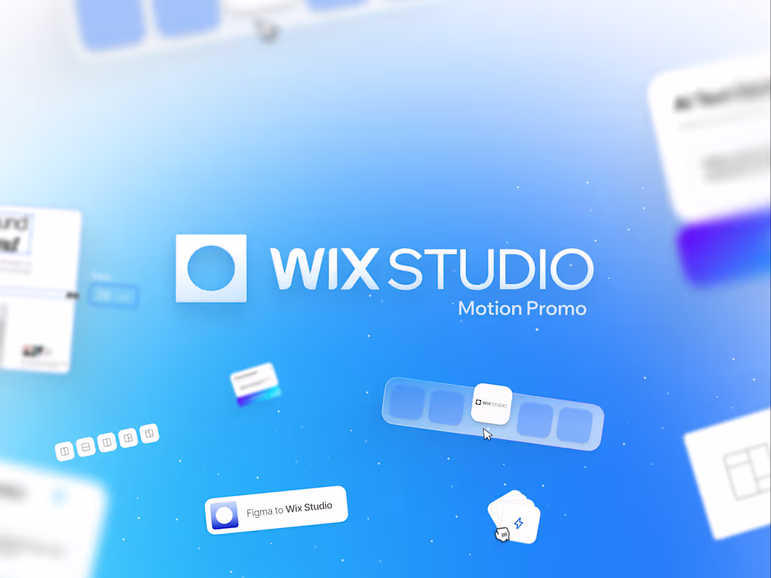 Cover image for Wix Studio - Creator Promo Video