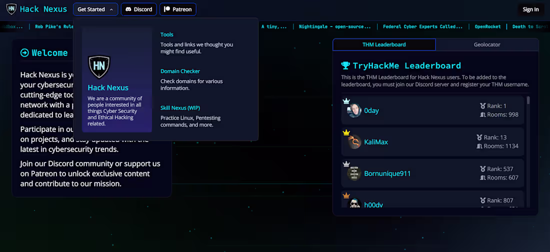 Cover image for Next.js website built for a