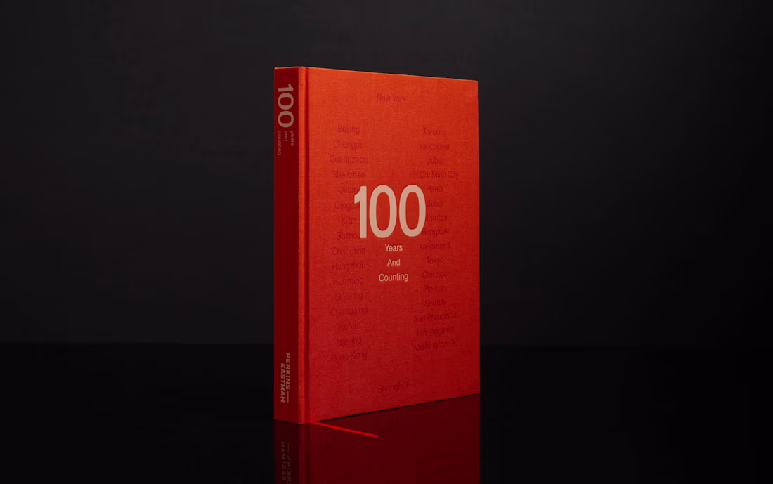 Cover image for Perkins Eastman: 100 Years and Counting