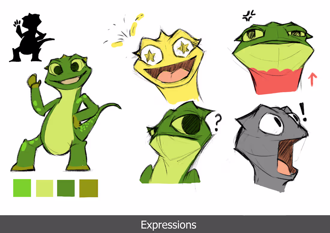 Cover image for Color Changing Lizard