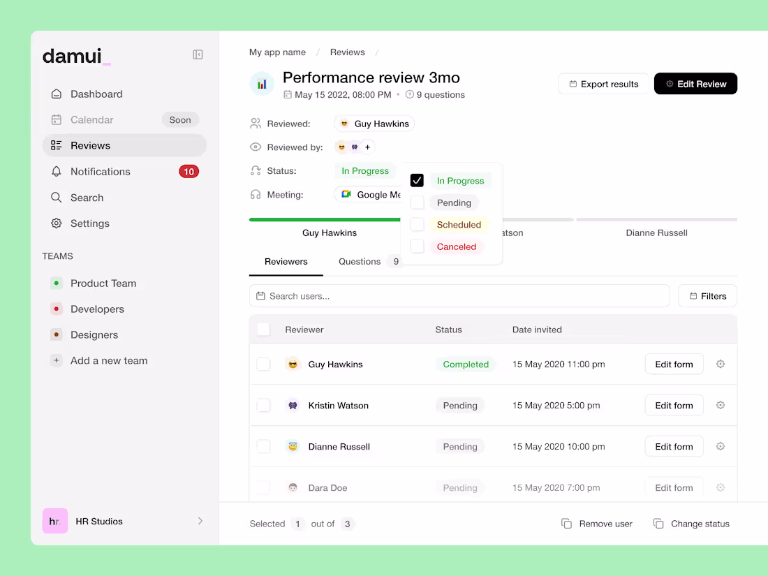 Cover image for HR Tool app concept