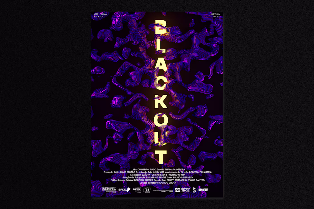 Cover image for Movie Poster - "Blackout" 