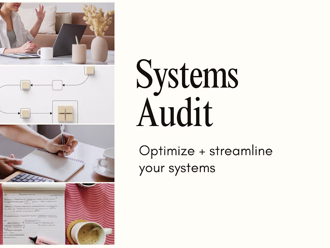 Cover image for Systems Audit & Optimization Intensive