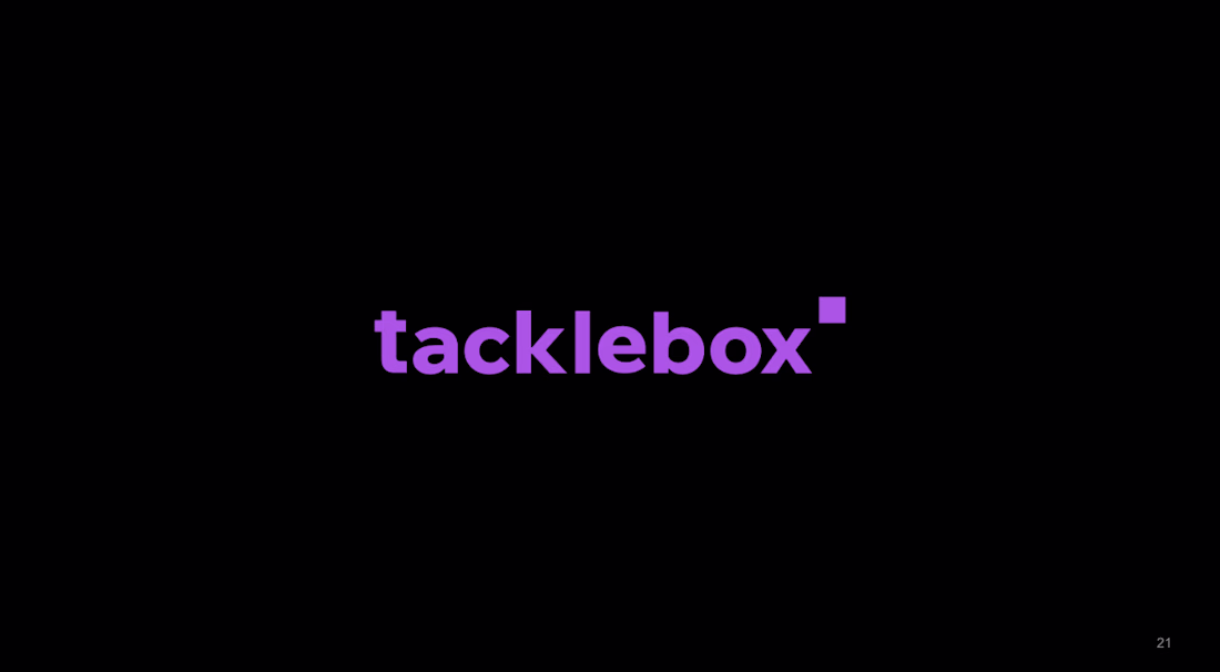 Cover image for Tacklebox came in with strong
