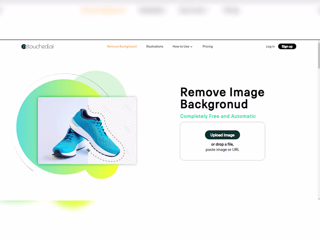 Cover image for Retouched AI: Responsive React Web Application