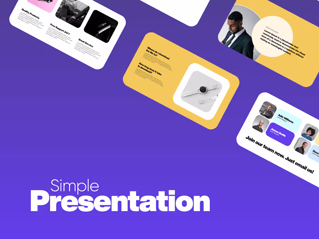 Cover image for Simple Presentation
