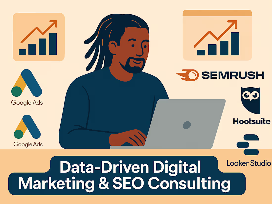 Cover image for Data-Driven Digital Marketing & SEO Consulting