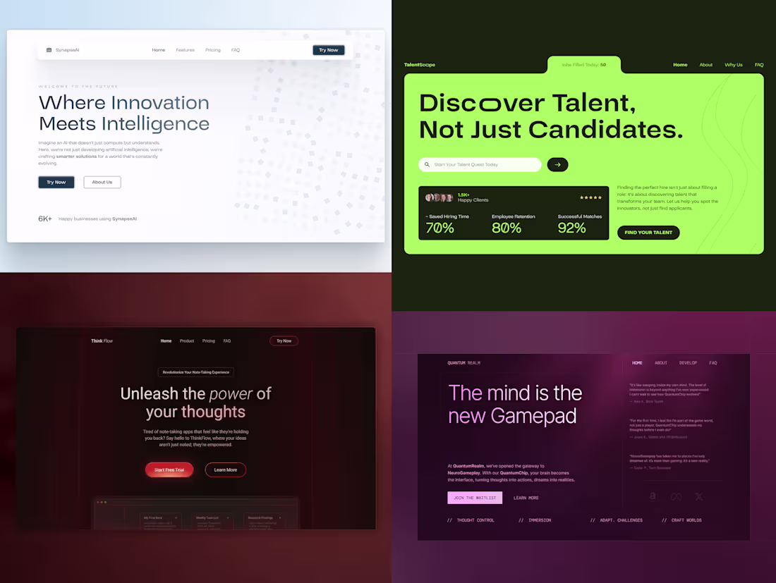 Cover image for Highly Converting Landing Page Design