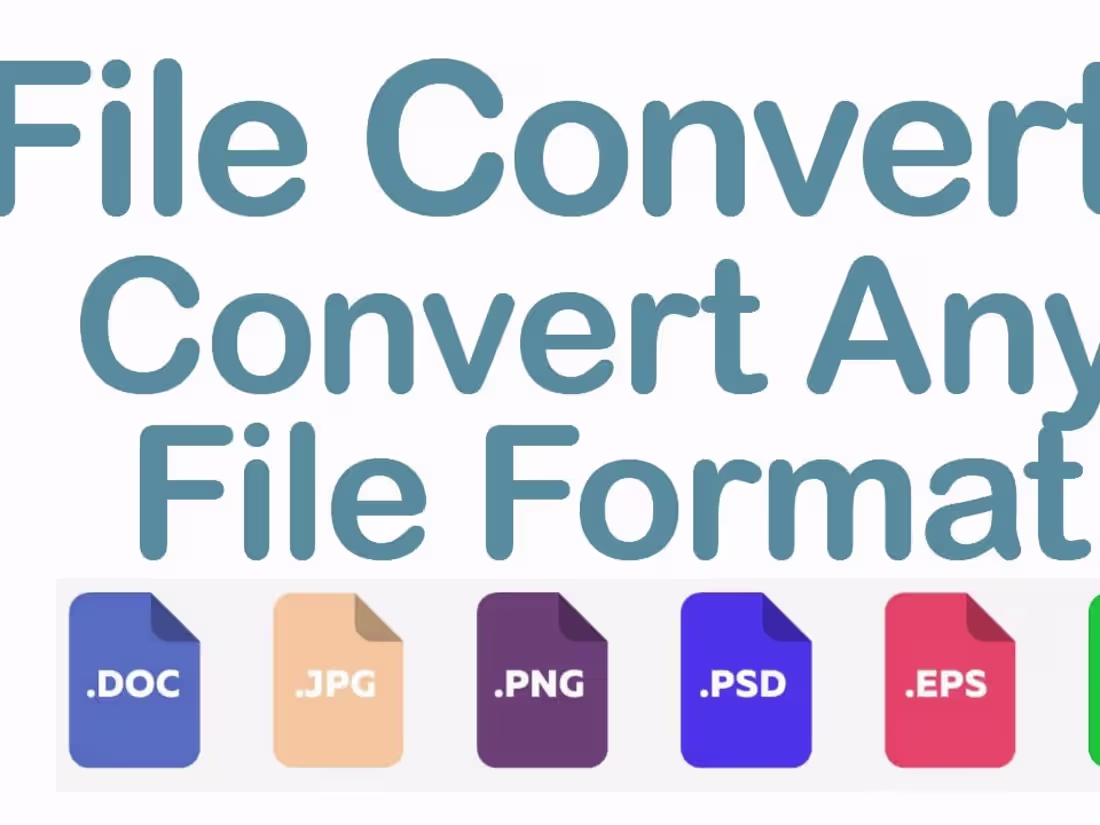 Cover image for I will convert your files