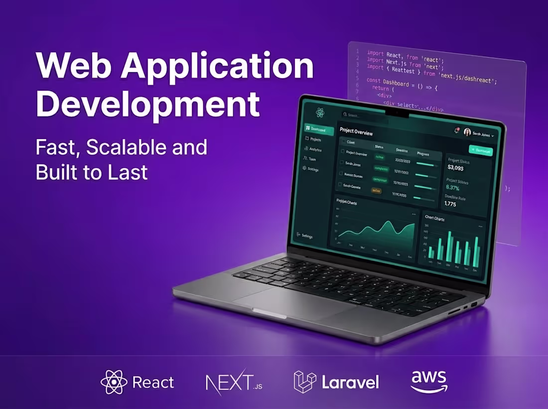 Cover image for Custom Web Application Development, React and Laravel
