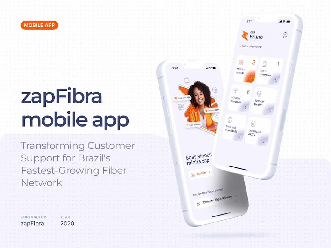 Cover image for Mobile App Development for zapFibra