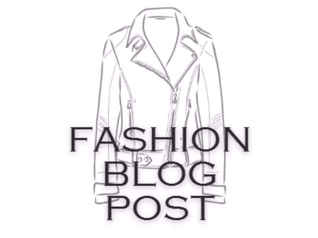 Cover image for Fashion Blog Post