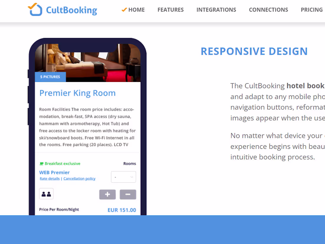 Cover image for Cult-Booking - Hotel Booking Platform (Laravel+Vue)