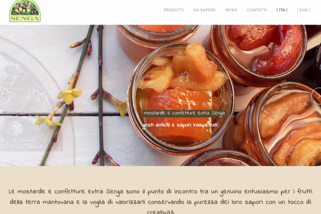 Cover image for Mantuan Mustard New Website