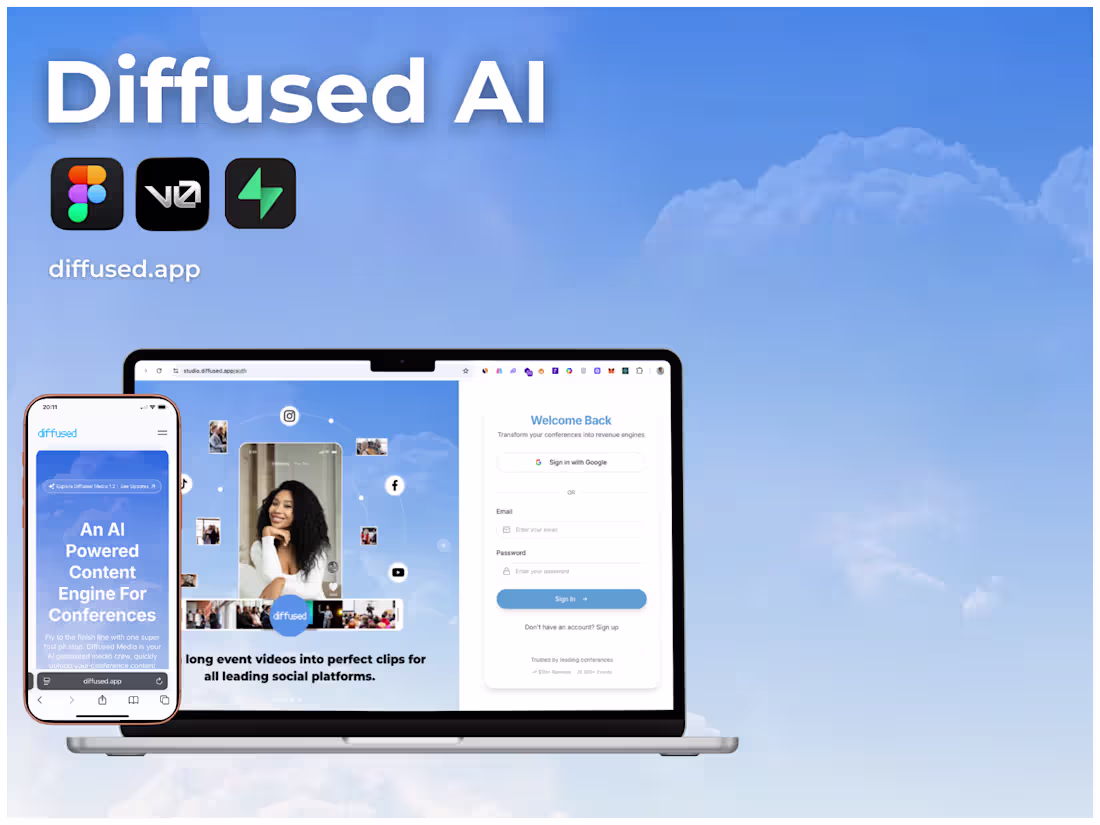 Cover image for Diffused AI: Transforming Conference Content