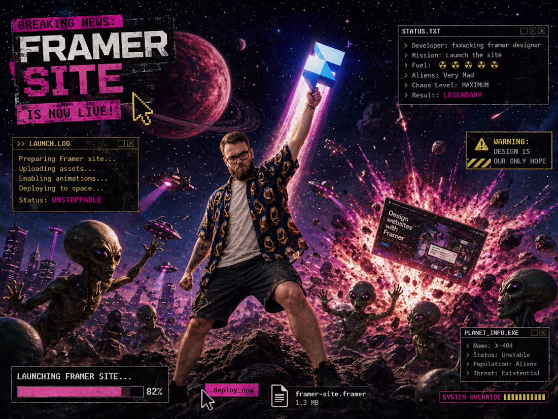 Cover image for Framer Website Design & Development