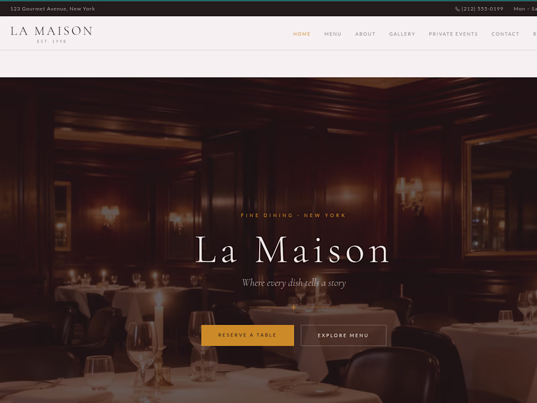 Cover image for A classic website build for