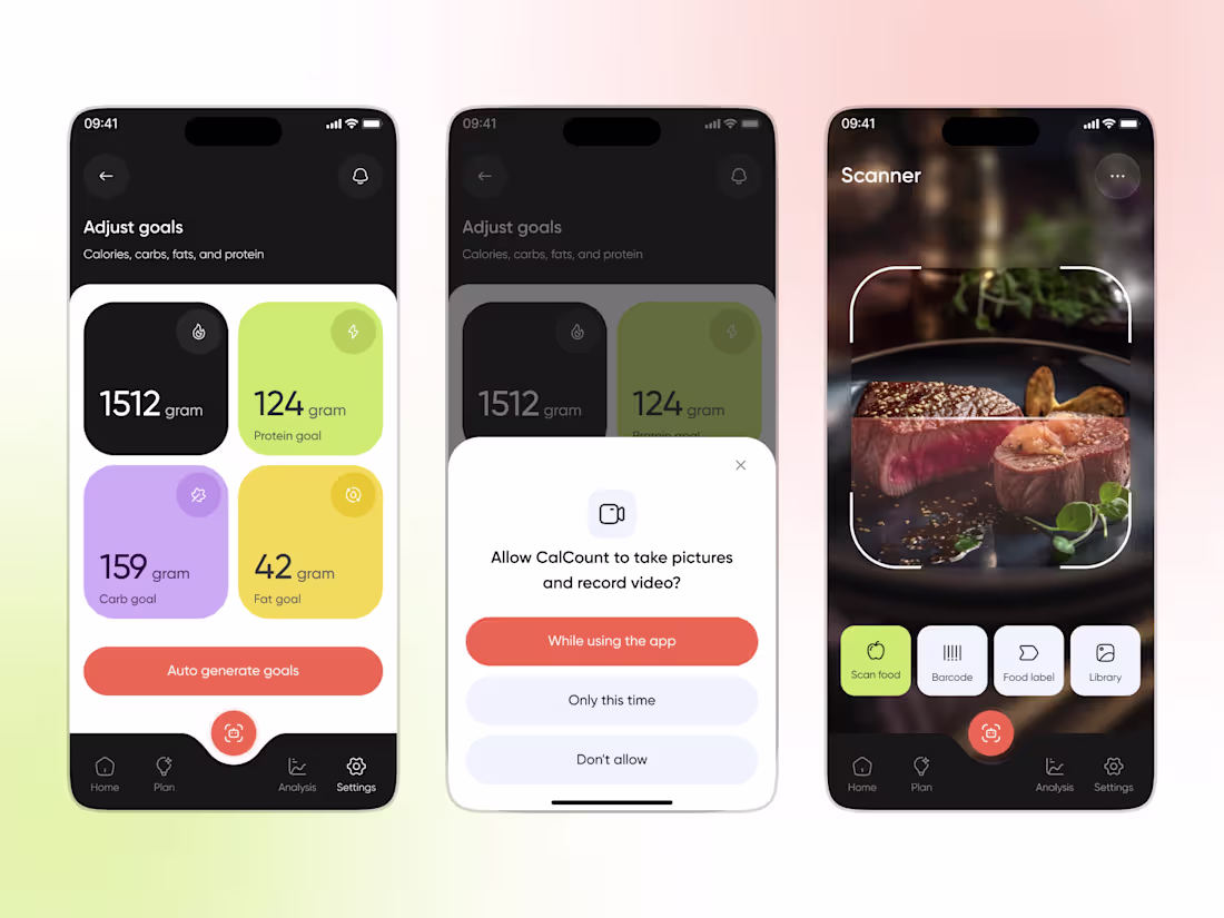 Cover image for AI-Based Food Calorie Tracker App Development