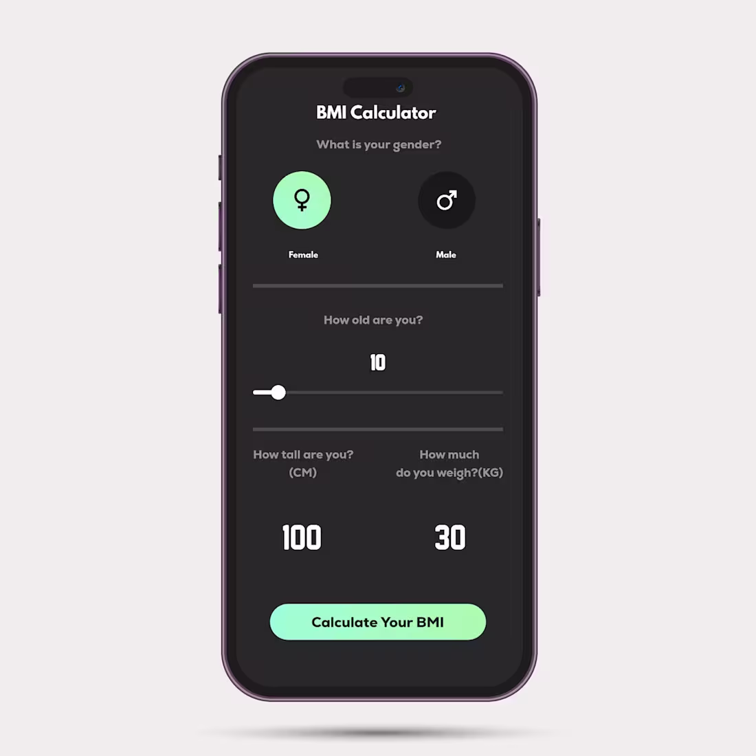 Cover image for BMI Calculator