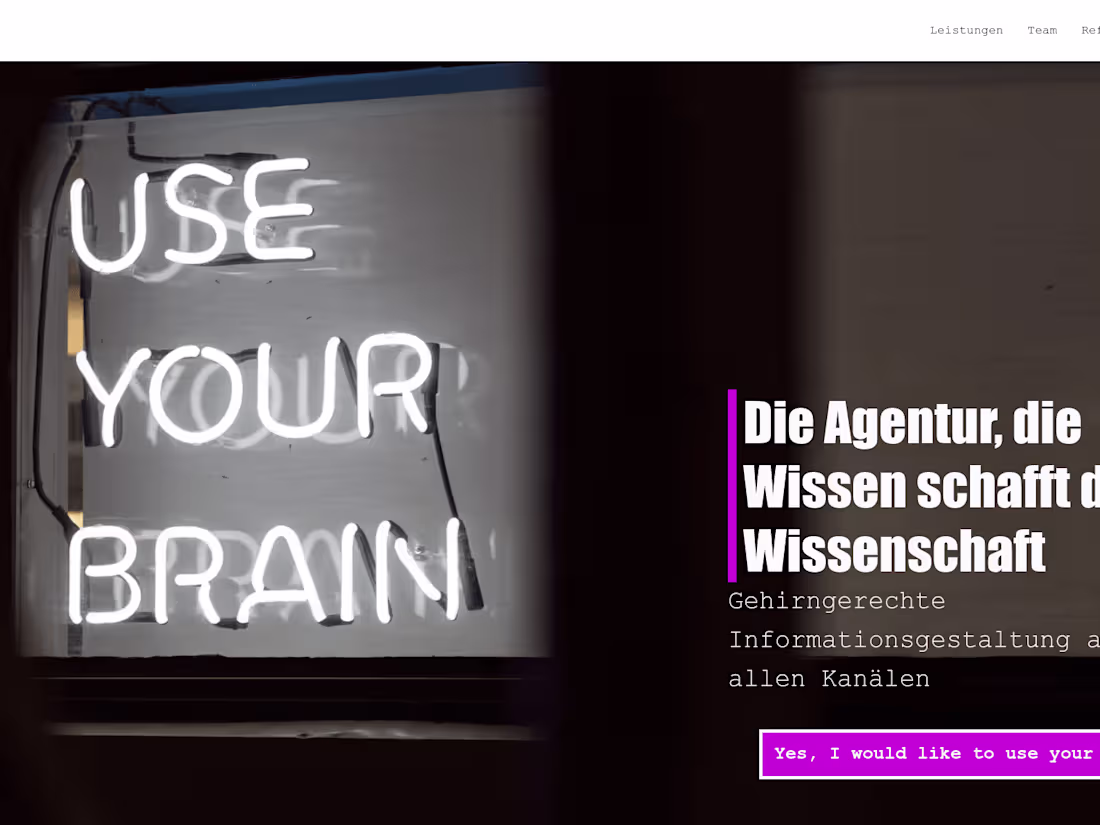 Cover image for Braincheck - Agency Website