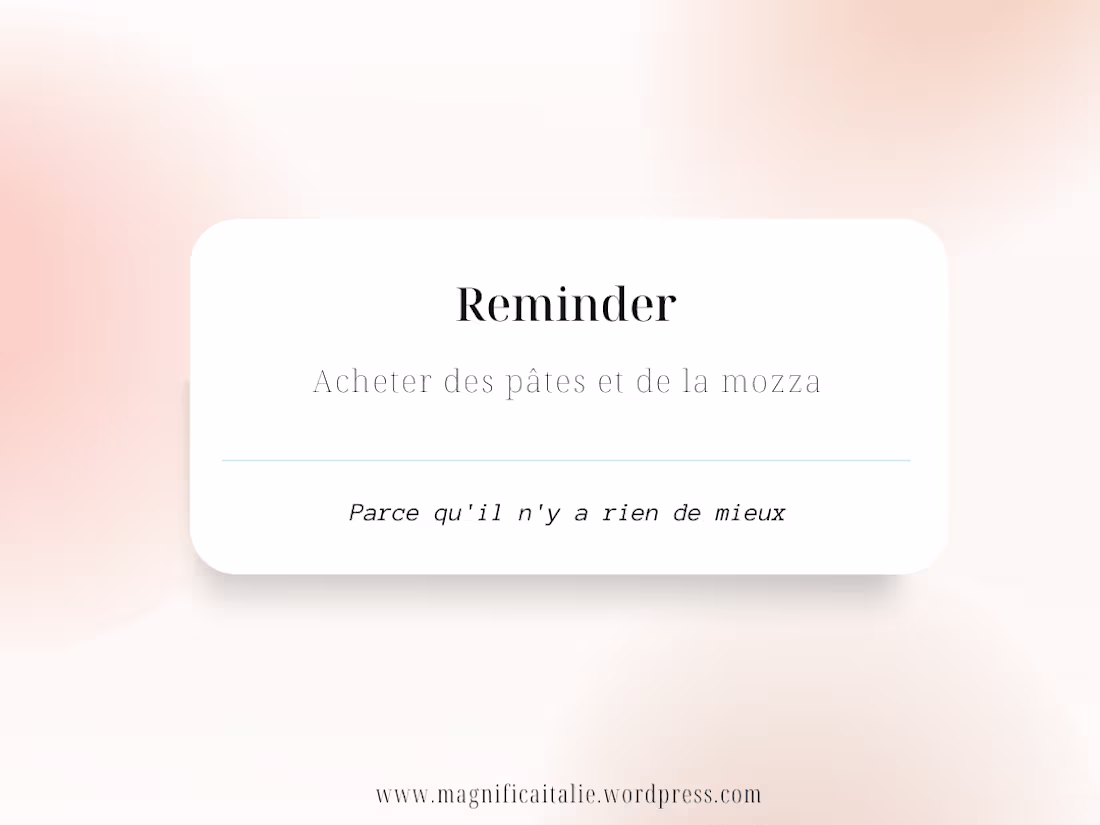 Cover image for Magnifica Italie - Instagram content