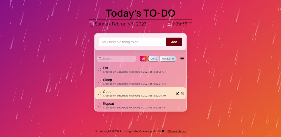 Cover image for To-Do App