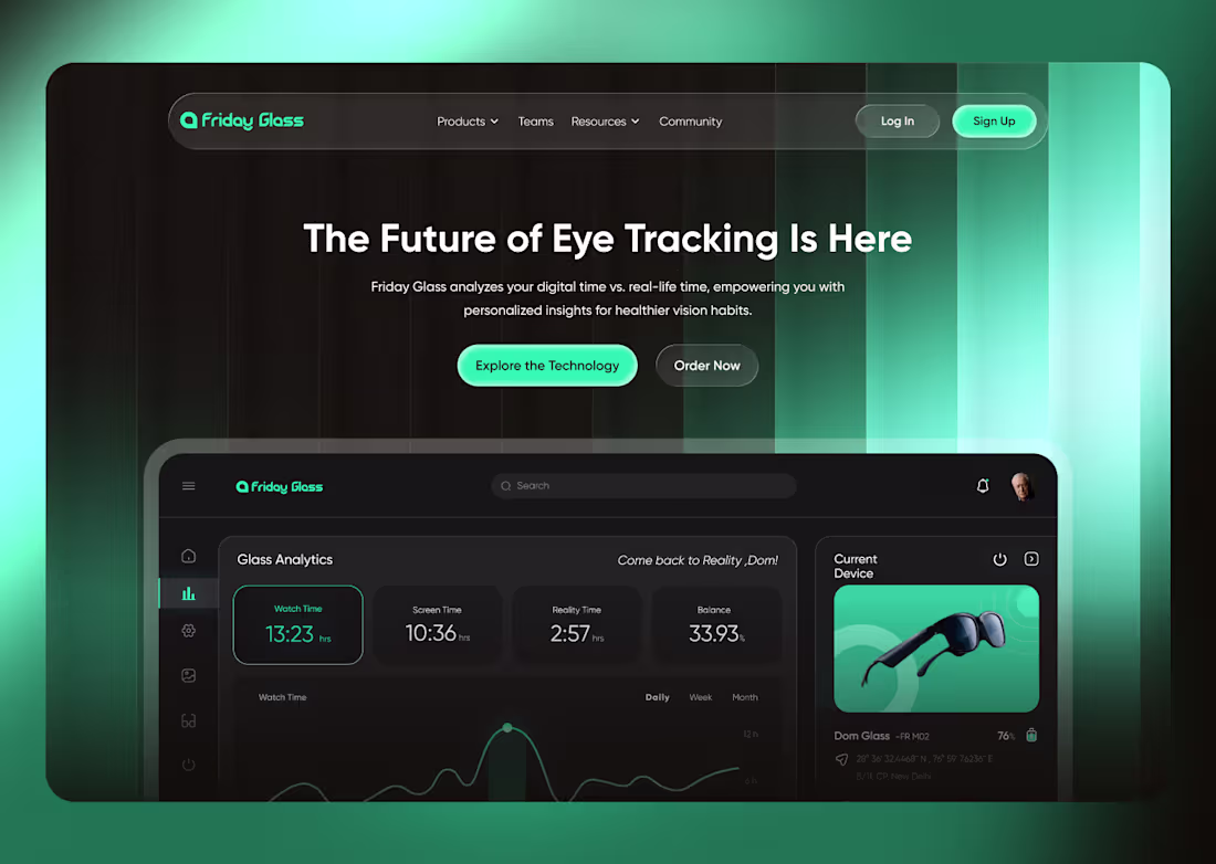 Cover image for Website Redesign for Saas