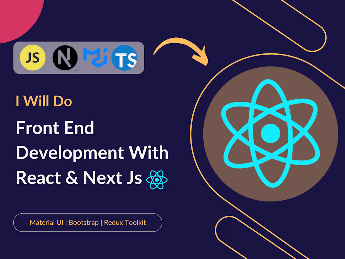 Cover image for Front End Developer | Typescript, React & Next JS | Material UI