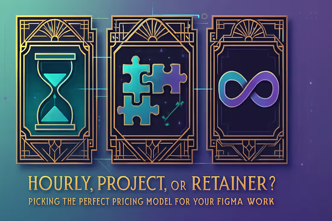 Cover image for Hourly, Project, or Retainer? Picking the Perfect Pricing Model for Your Figma Work