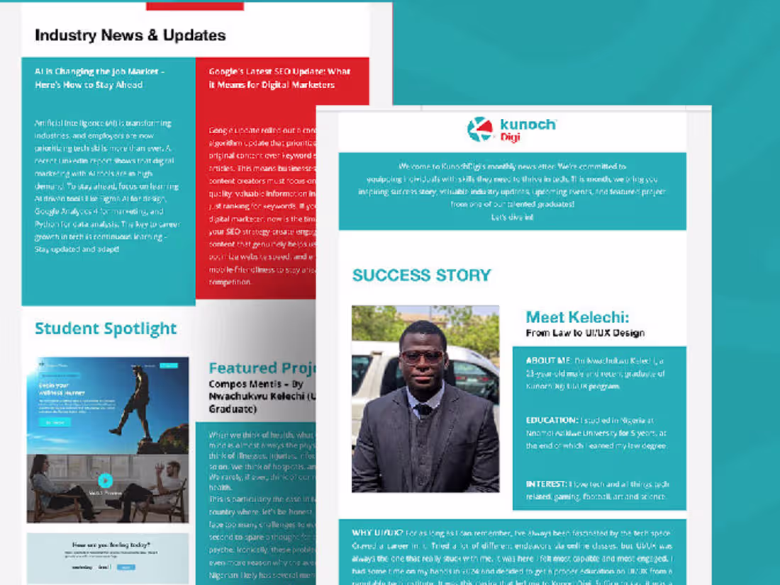 Cover image for Kunoch digi - Email Newsletter - Ola Soremekun