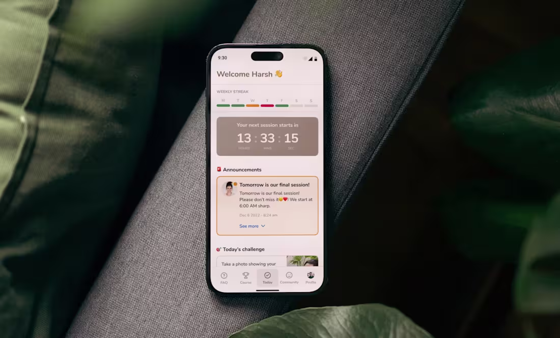 Cover image for Satvic Movement – Defining and testing an MVP for an online holi