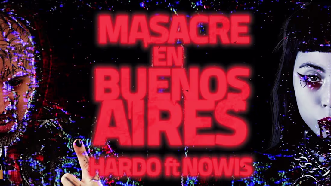 Cover image for Hardo (Lyric Video Clip/CRT ANALOG EFFECTS) Tv rescan