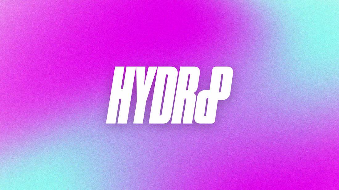 Cover image for HYDR8 – Brand Identity for a Gen-Z Beverage Brand