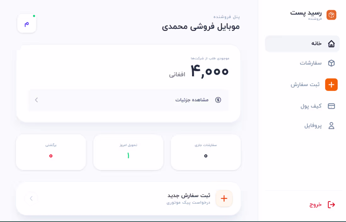 Cover image for Rasid Post - Delivery app